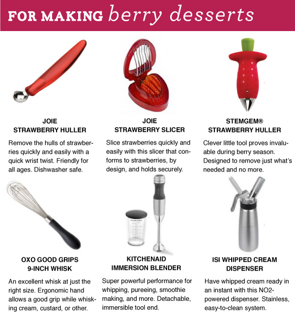 For Making Berry Desserts