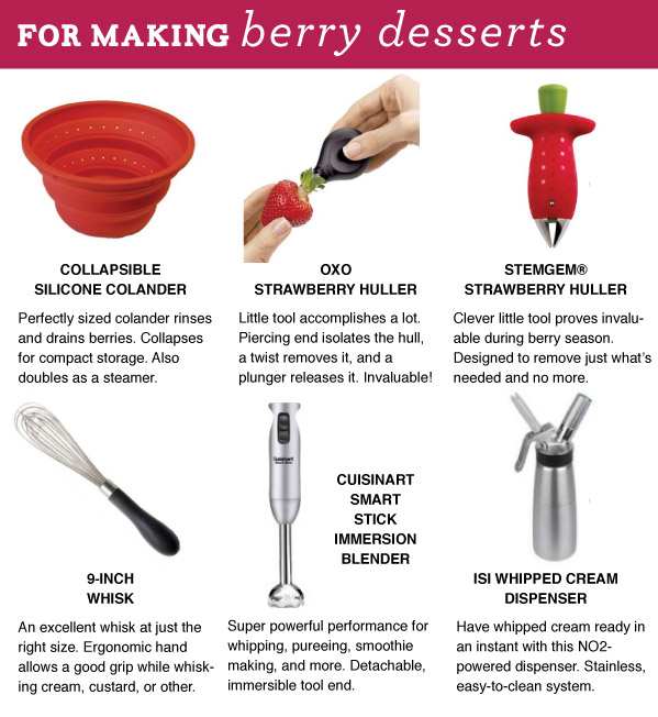 For Making Berry Desserts
