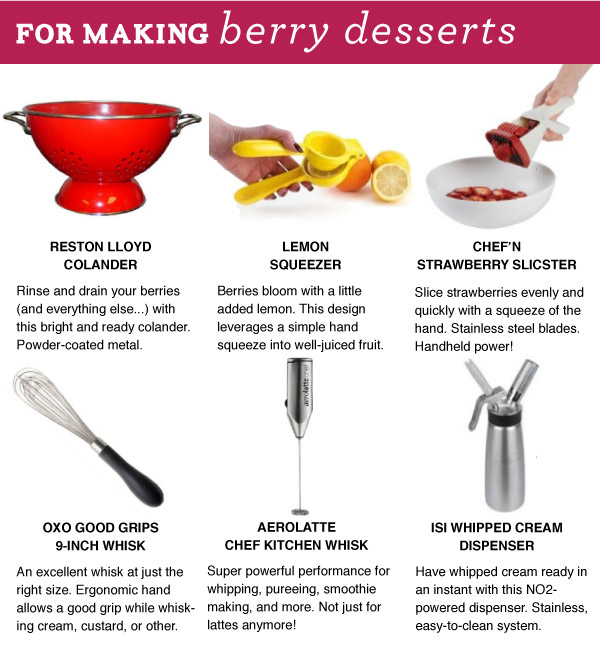 For Making Berry Desserts