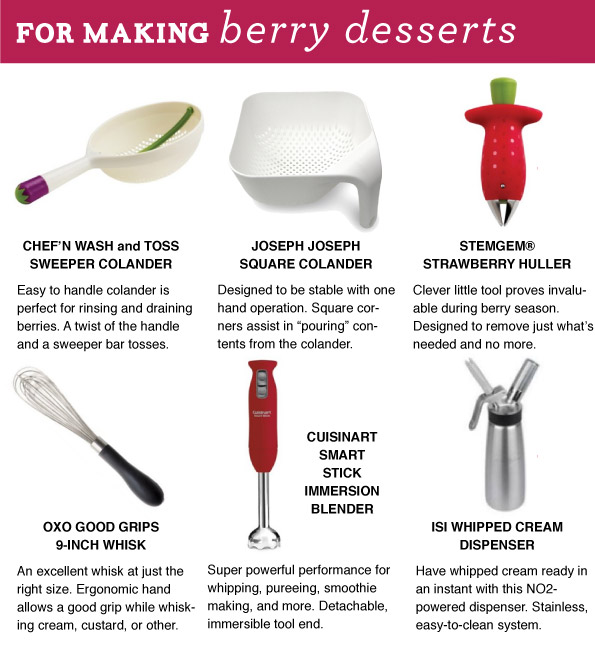 For Making Berry Desserts