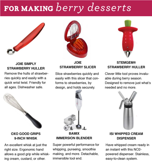 For Making Berry Desserts