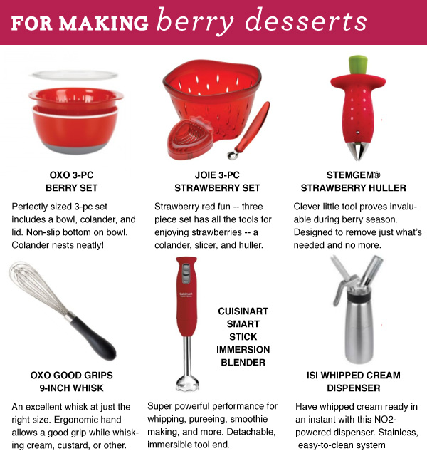 For Making Berry Desserts