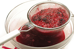 Straining Berries