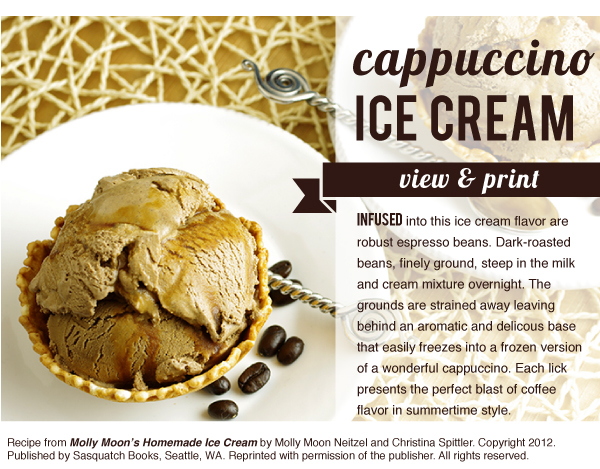 RECIPE: Cappucino Ice Cream 