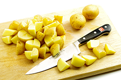 Prepping Potatoes