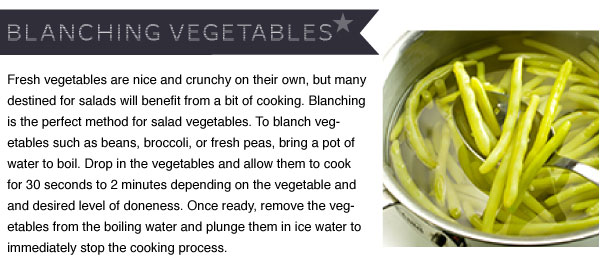 Blanching Vegetables