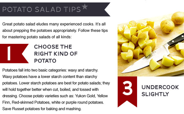 Potato Salad Tips