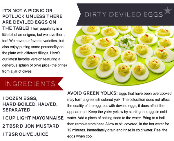 Dirty Deviled Eggs