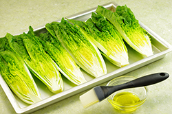 Halved Romaine