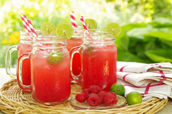 Raspberry Lime Rickey