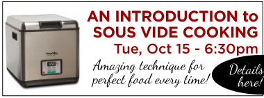 Sous Vide Class