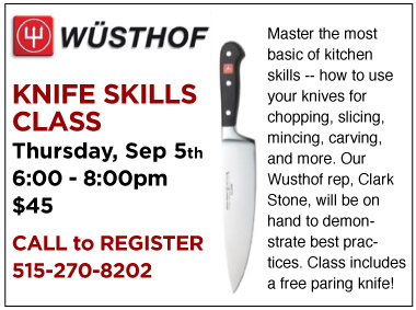 Knife Skills Class