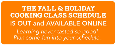 Fall Cooking Classes