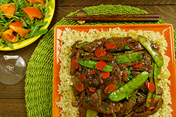 Spicy Orange Beef Stir-Fry