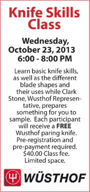 Knife Skills Class