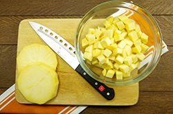 Dicing the Rutabaga