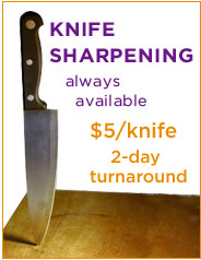 Knife Sharpening