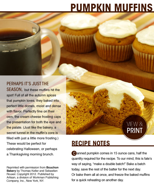 RECIPE: Pumpkin Muffins