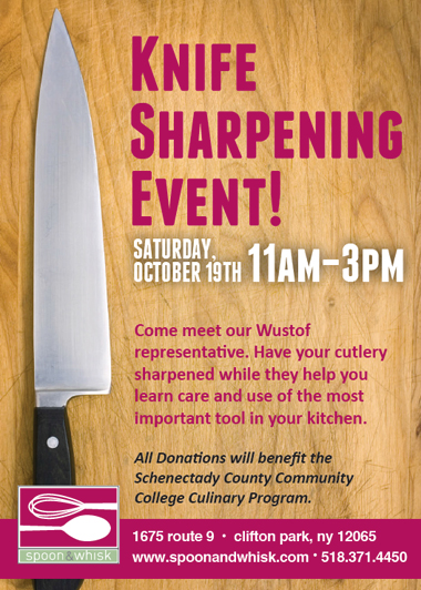 Knife Sharpening Event