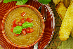 Eggplant Parmesan Soup