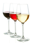 Three Wine Glasses