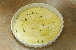 Layered Potatoes with Cream