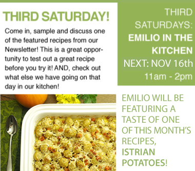 Third Saturdays