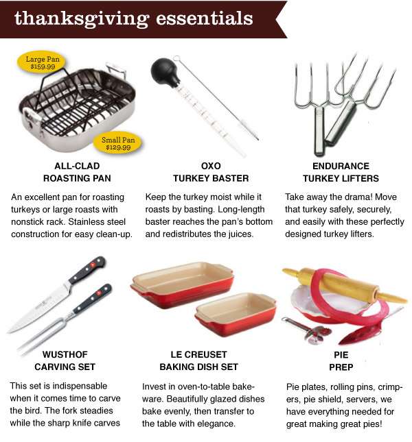 Thanksgiving Essentials