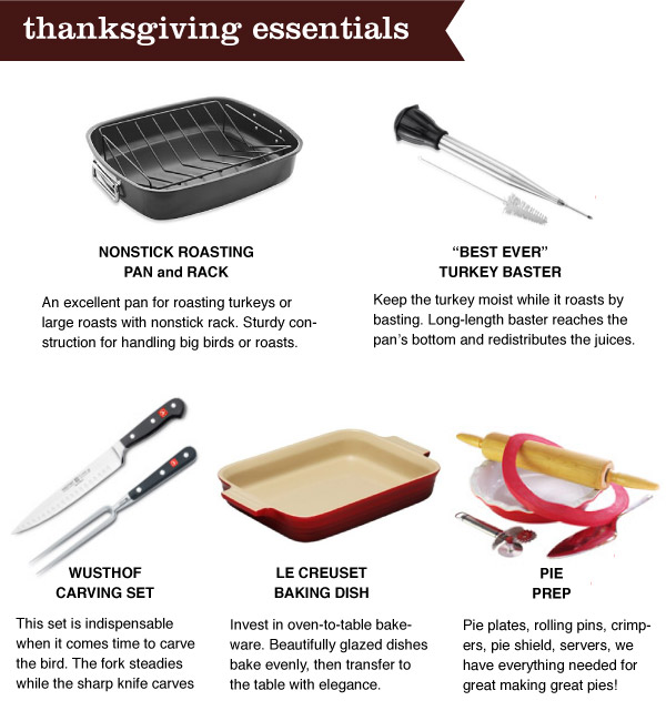 Thanksgiving Essentials