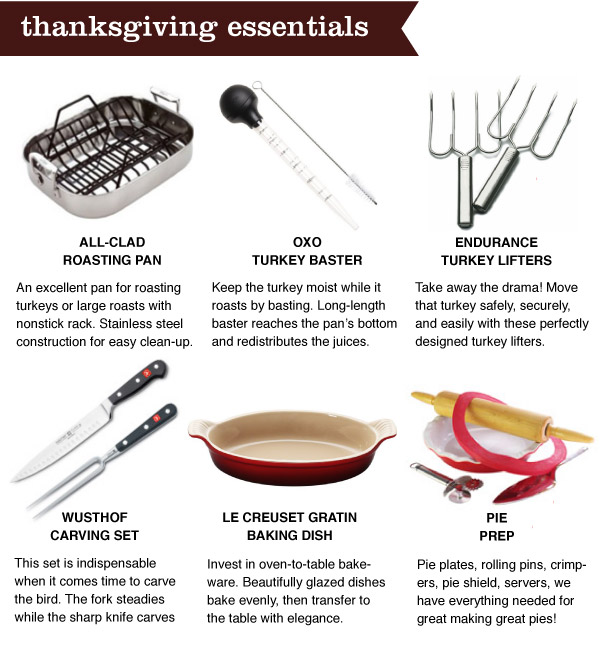 Thanksgiving Essentials