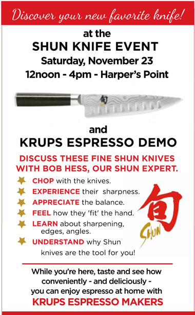 Shun Knife Event