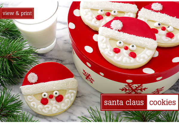 RECIPE: Santa Claus Cookies