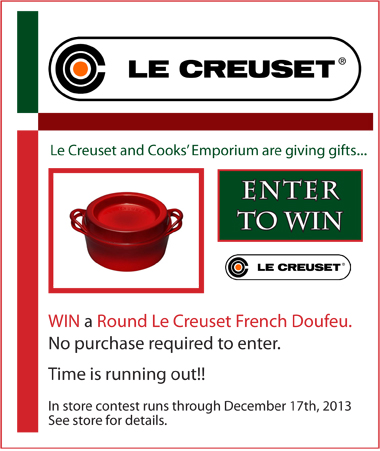 Le Creuset Giveaway