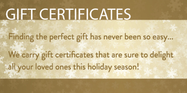 Gift Certificates