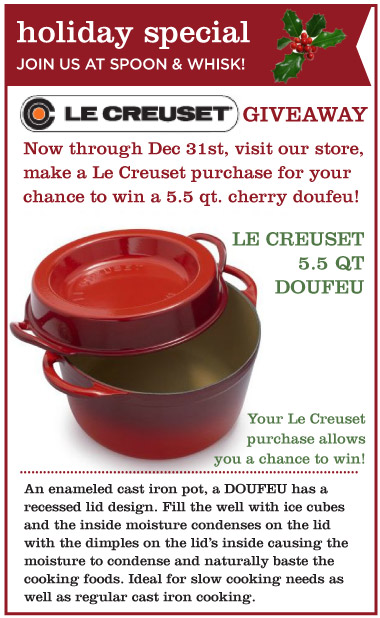 Le Creuset Giveaway