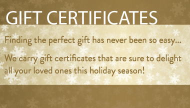 Gift Certificates