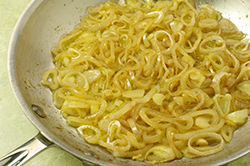 Sauteing Shallots