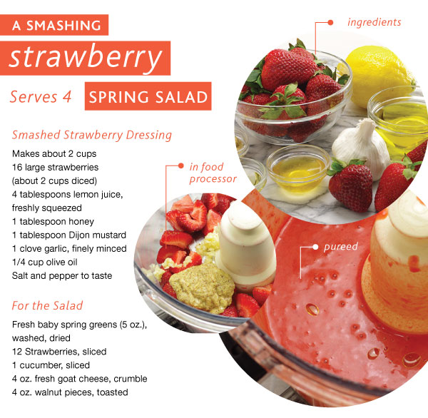 A Smashing Strawberry Spring Salad