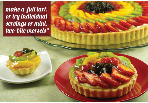 Tarts in 3 Sizes!