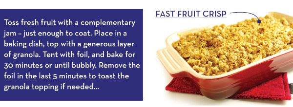 Fast Fruit Crisp