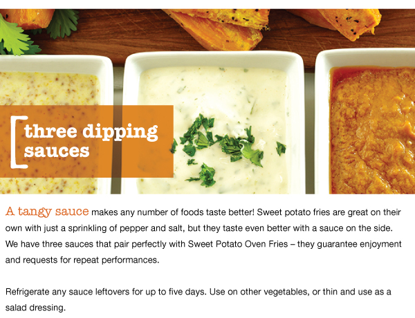 3 Dipping Sauces