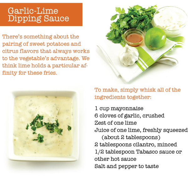 Garlic Lime Dipping Suace
