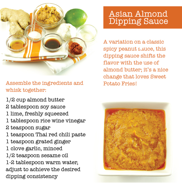 Asian Almond Dipping Sauce