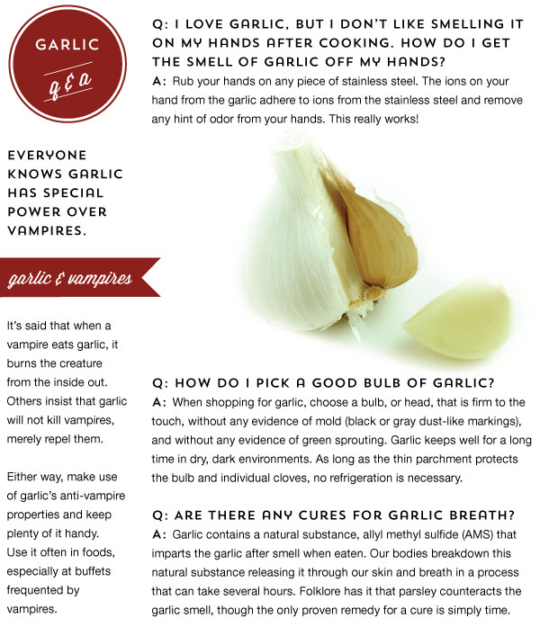 Garlic Q and A