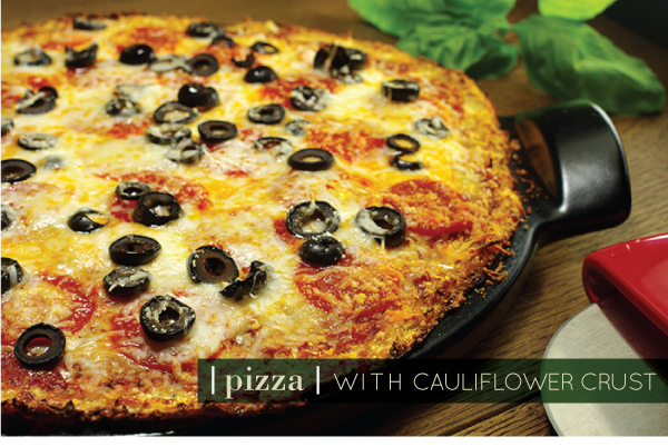 Pizza with Cauliflower Crust