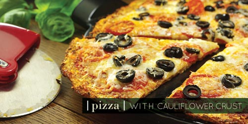 Cauliflower-Crusted Pizza