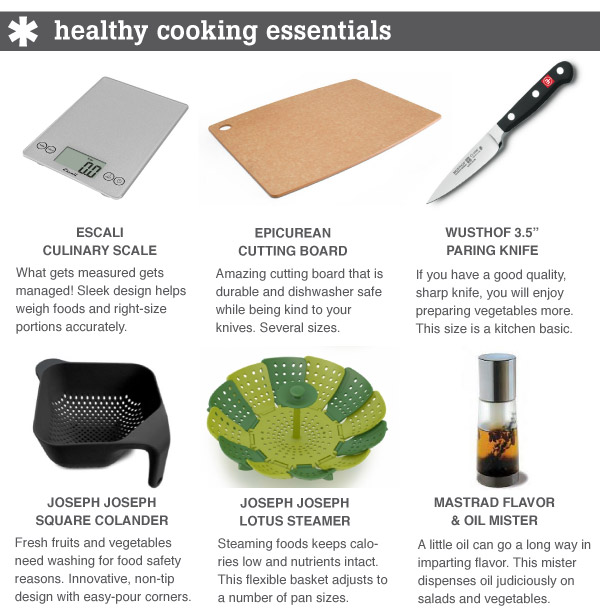 Healthy Cooking Essentials