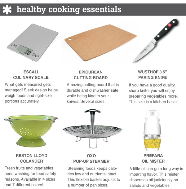 Healthy Cooking Essentials