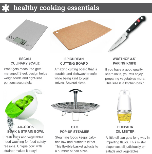 Healthy Cooking Essentials