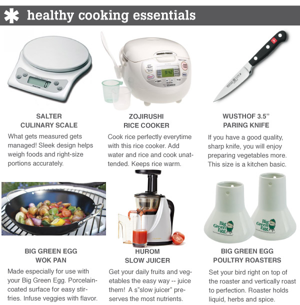 Healthy Cooking Essentials